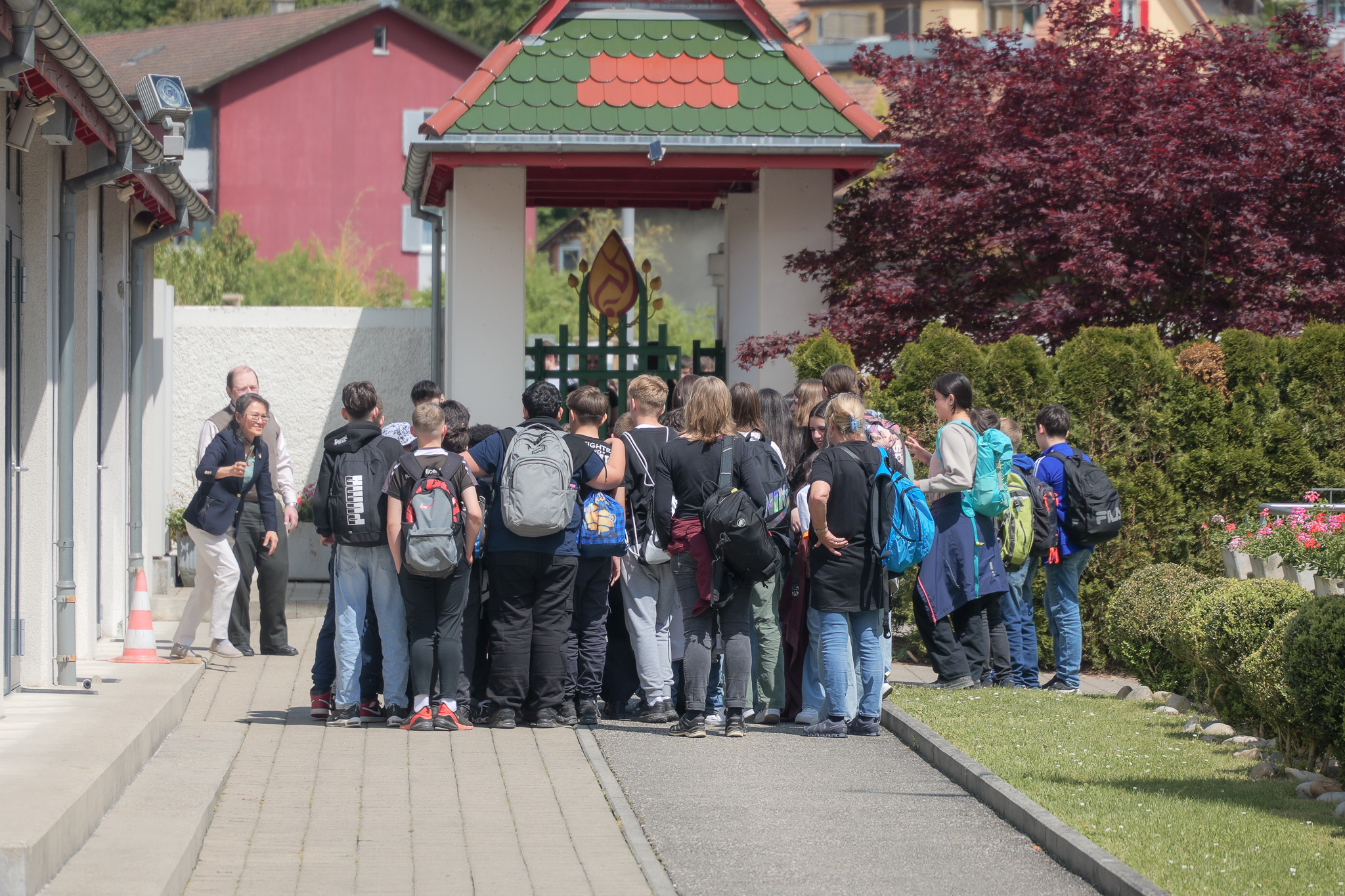 Spendenbox im Tempel